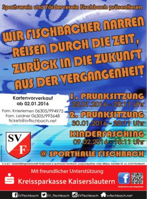 Fasching SV Fischbach 2016